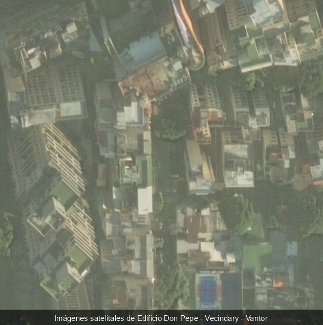 Edificio Don Pepe antes del terremoto