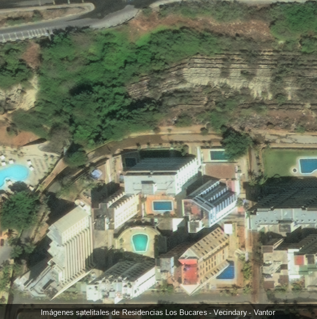 Residencias Los Bucares antes del terremoto