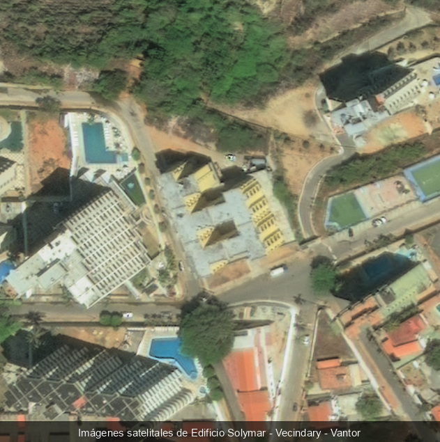 Edificio Solymar antes del terremoto