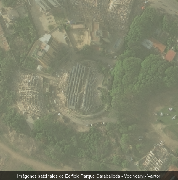 Edificio Parque Caraballeda después del terremoto