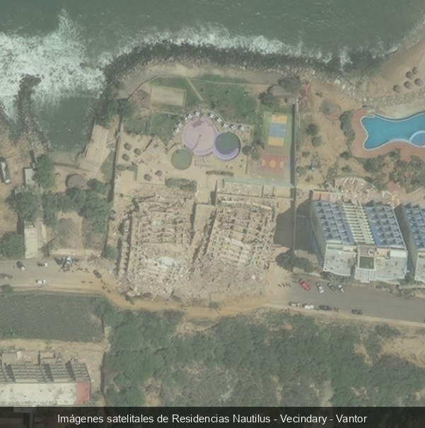 Residencias Nautilus después del terremoto