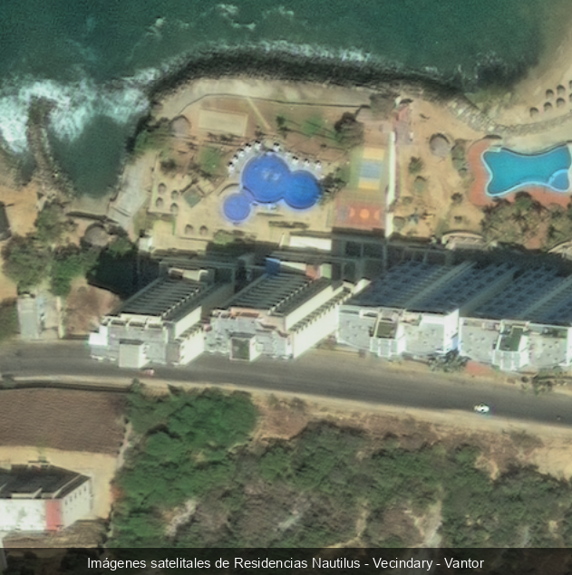 Residencias Nautilus antes del terremoto