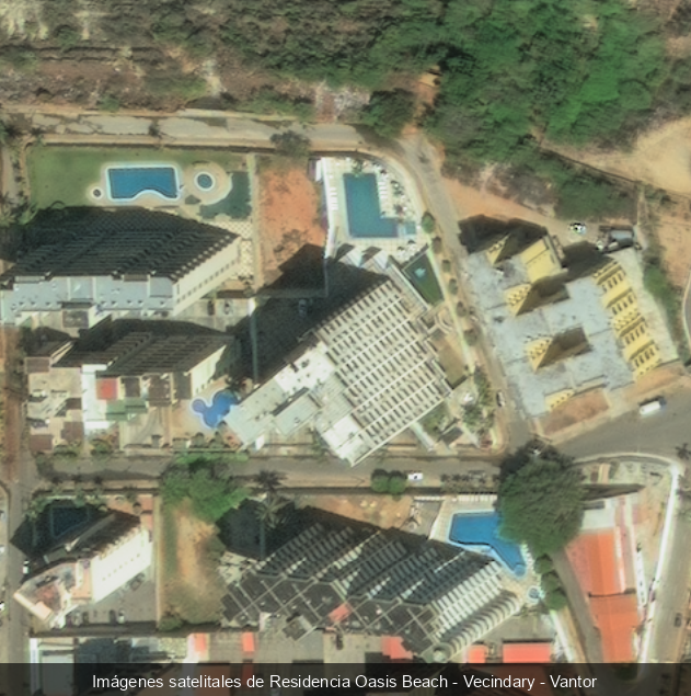 Residencia Oasis Beach antes del terremoto