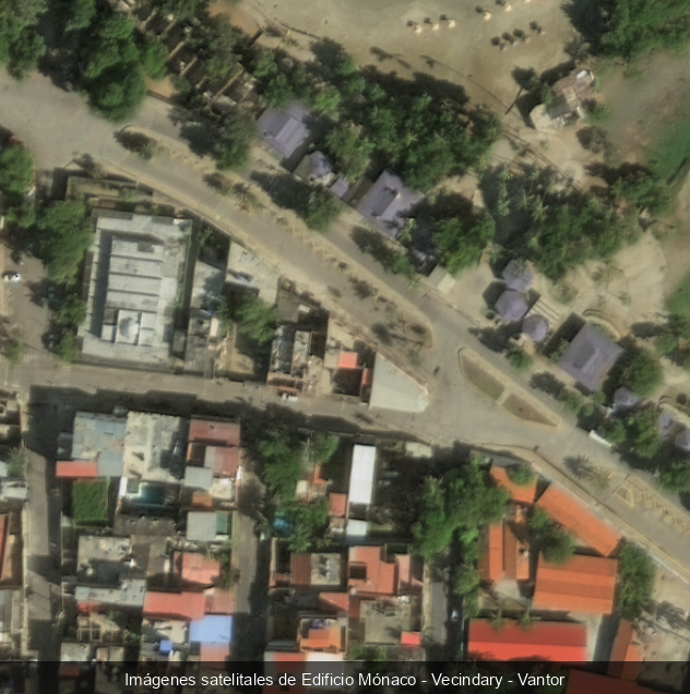 Edificio Mónaco antes del terremoto