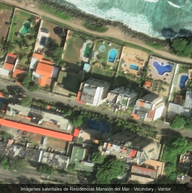 Residencias Mansión del Mar antes del terremoto
