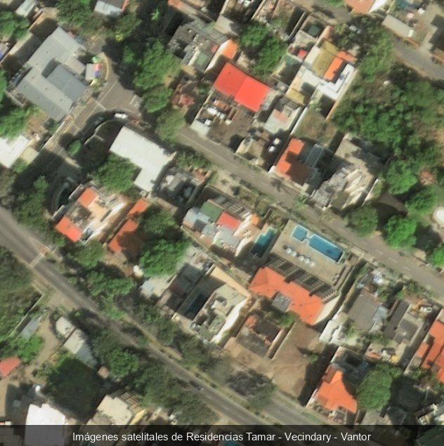 Residencias Tamar antes del terremoto
