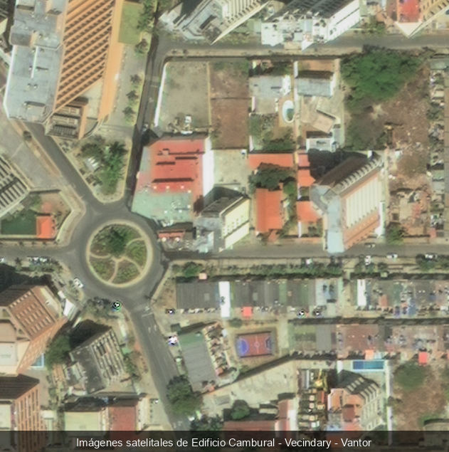 Edificio Cambural antes del terremoto