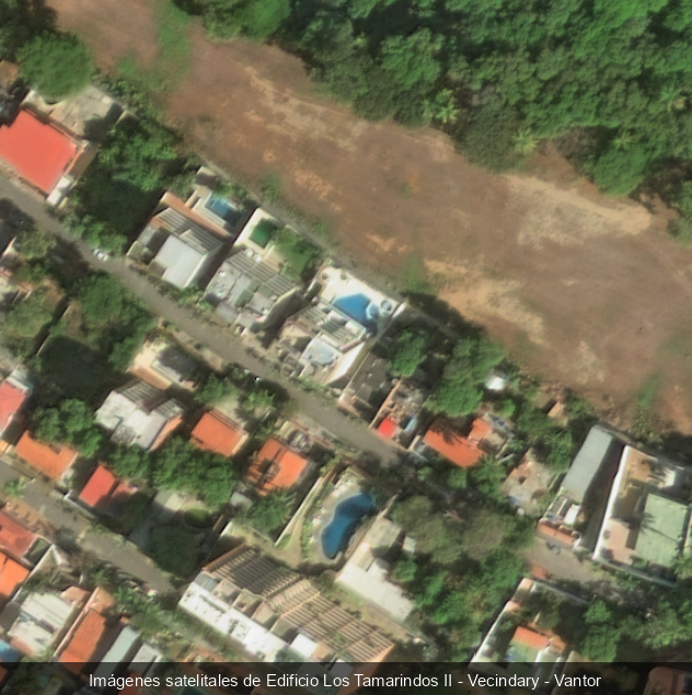 Edificio Los Tamarindos II antes del terremoto
