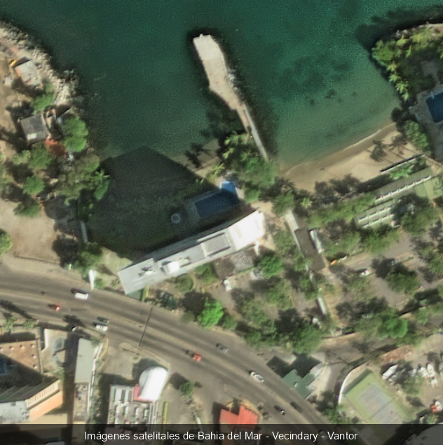 Bahia del Mar antes del terremoto