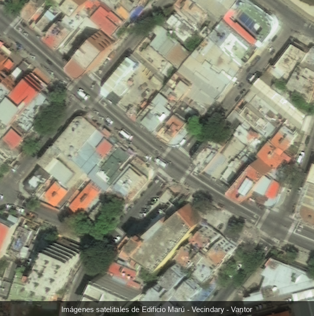 Edificio Marú antes del terremoto