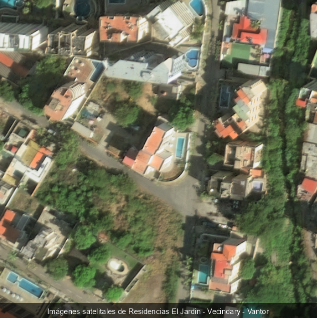 Residencias El Jardin antes del terremoto