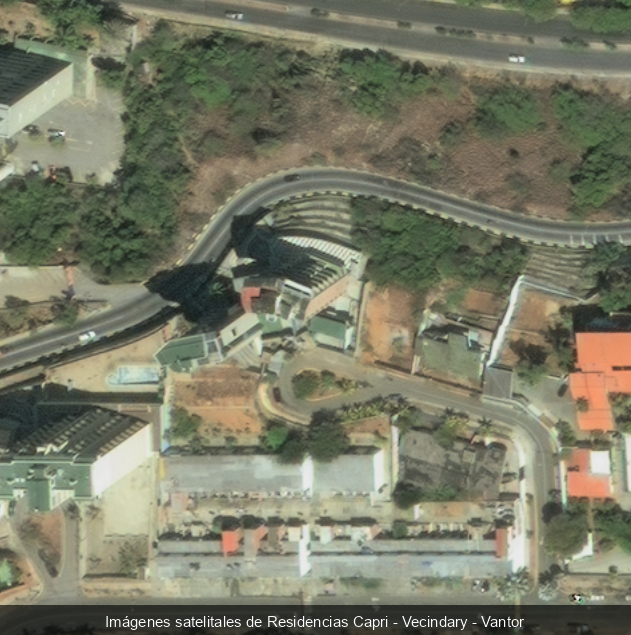 Residencias Capri antes del terremoto