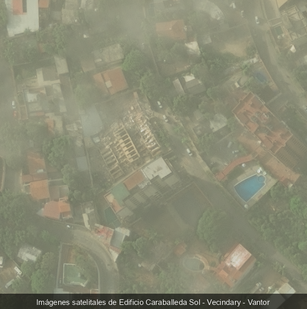 Edificio Caraballeda Sol después del terremoto