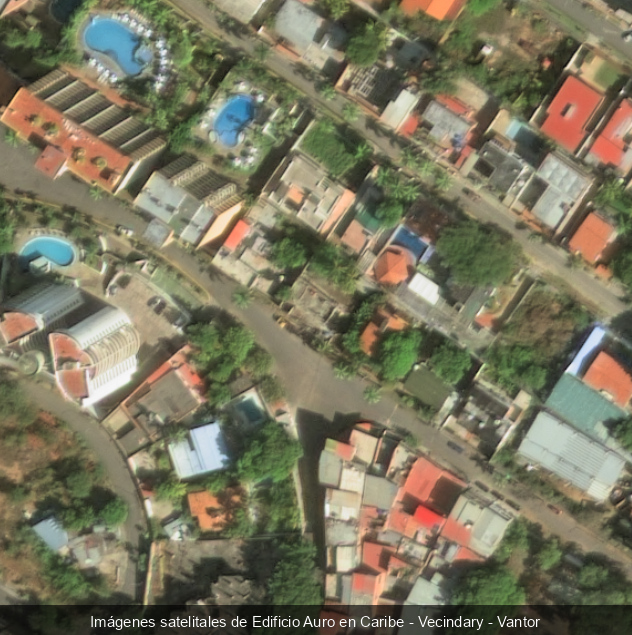 Edificio Auro en Caribe antes del terremoto