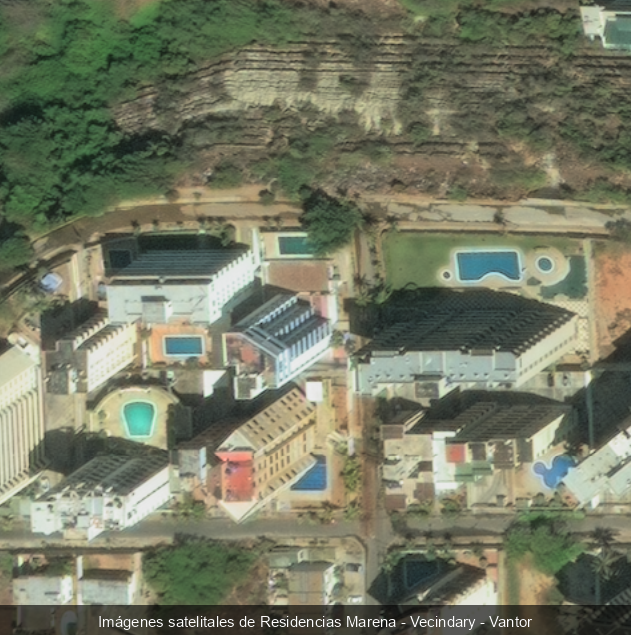 Residencias Marena antes del terremoto
